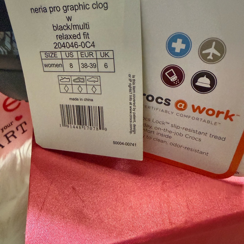 CROCS NWT Nerio Pro Graphic Multi-Color  Size 8 $4.00 Off + Discounted Shipping - Picture 15 of 17